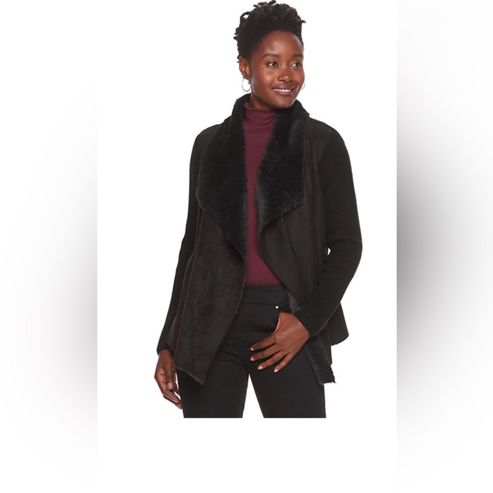 Croft & barrow sweater jacket.